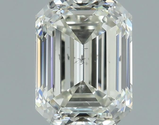 0.9ct Emerald K SI1 Natural Diamond