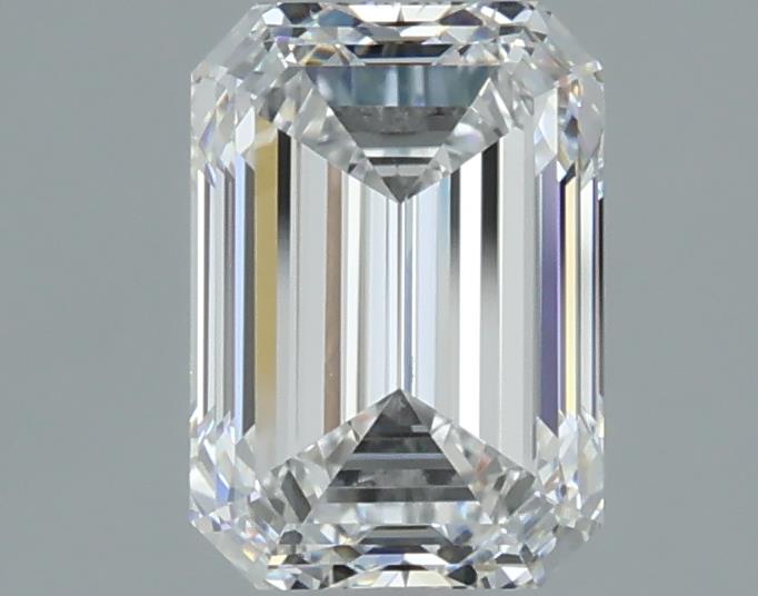 1.7ct Emerald D VVS2 Natural Diamond