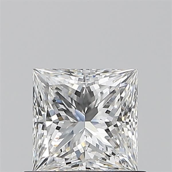 0.7ct Princess F VVS1 Natural Diamond