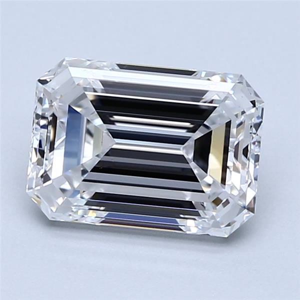2.2ct Emerald E VS1 Natural Diamond