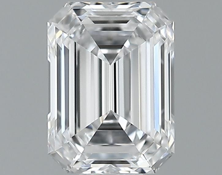 0.53ct Emerald D IF Natural Diamond