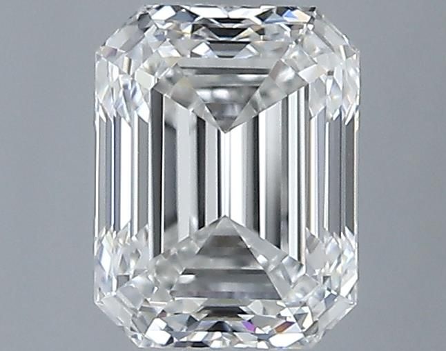 1ct Emerald F VVS1 Natural Diamond