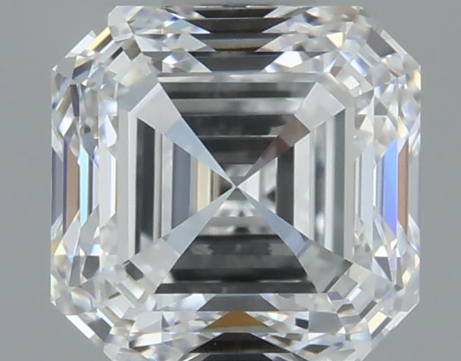 1ct Asscher D VVS2 Natural Diamond