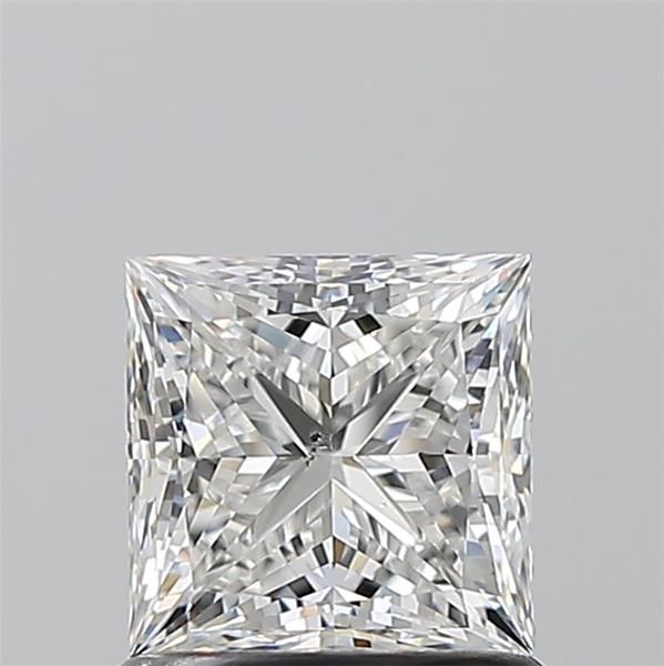 1.01ct Princess F SI1 Natural Diamond
