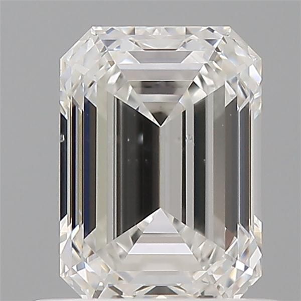 0.7ct Emerald E SI1 Natural Diamond