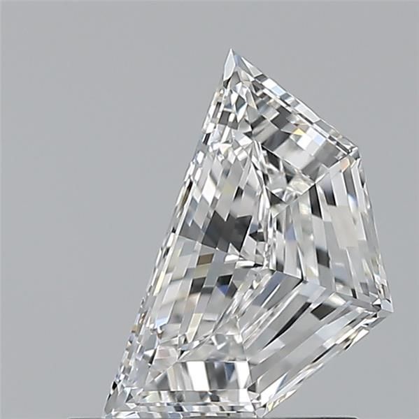 0.7ct Shield F VVS2 Natural Diamond