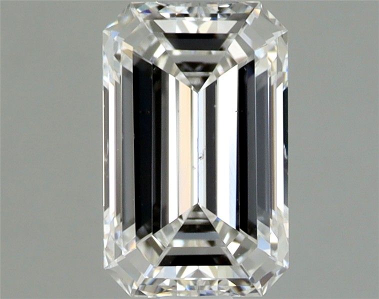 1.02ct Emerald F VS2 Natural Diamond