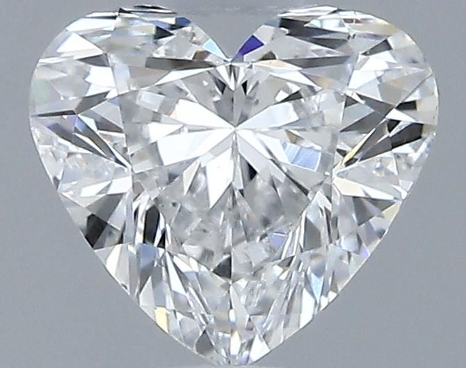 0.7ct Heart D VS2 Natural Diamond
