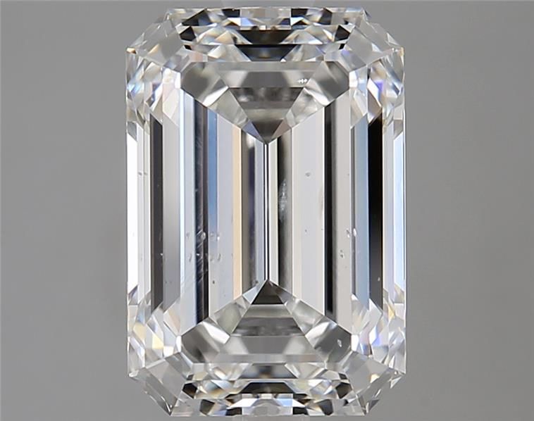 3.01ct Emerald F SI1 Natural Diamond