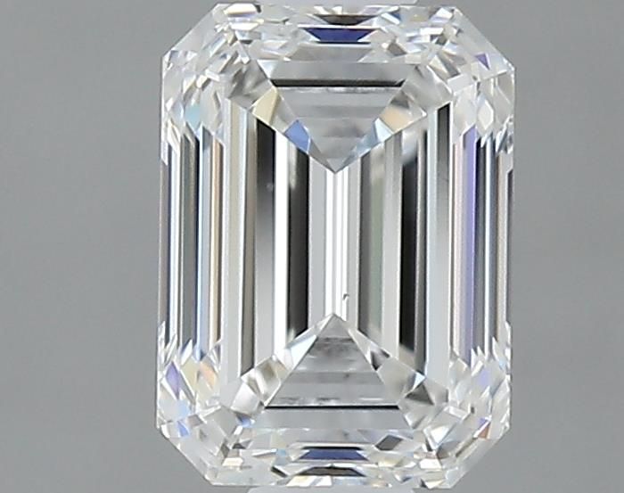 0.63ct Emerald F VS2 Natural Diamond