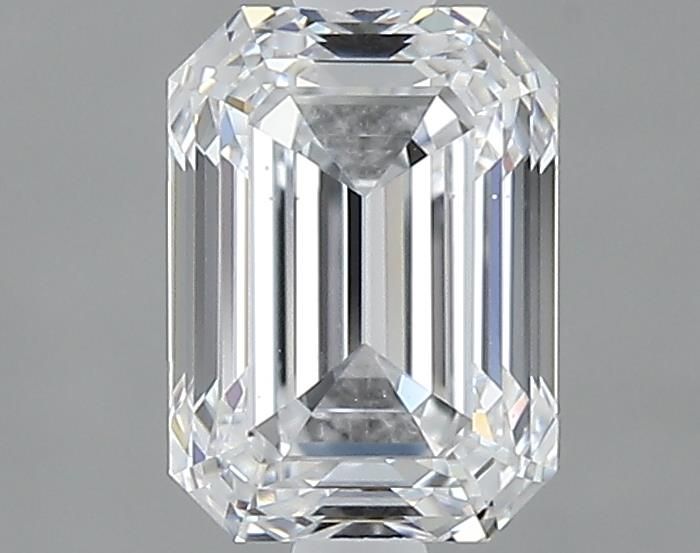 0.7ct Emerald D VS2 Natural Diamond