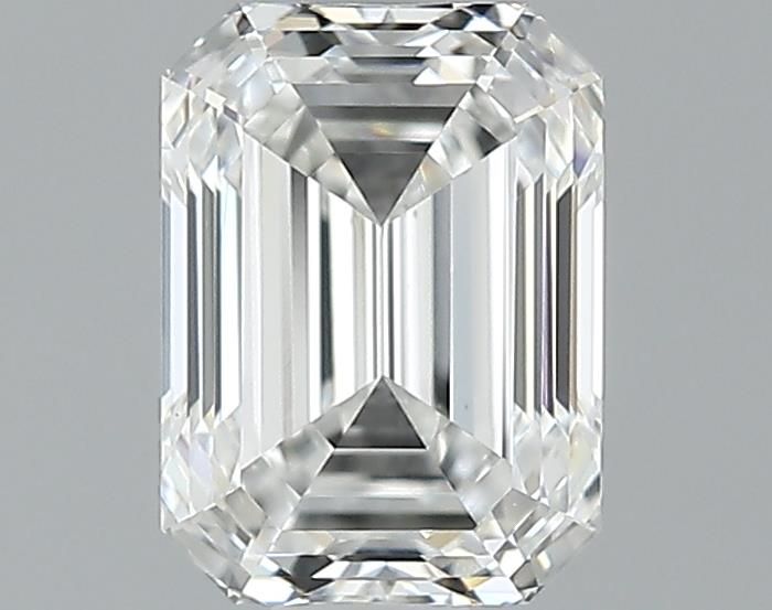 0.91ct Emerald F VS1 Natural Diamond