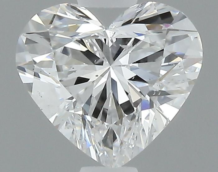 0.7ct Heart D SI1 Natural Diamond