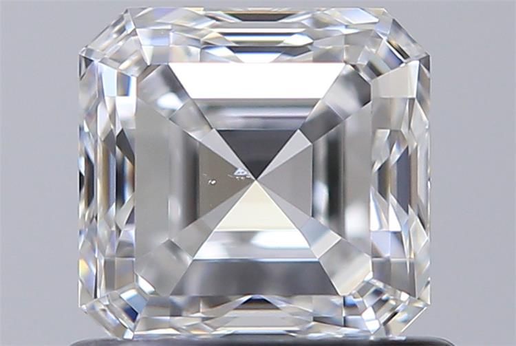 0.8ct Asscher D SI1 Natural Diamond