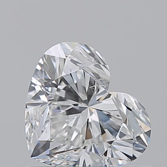 0.7ct Heart E SI2 Natural Diamond