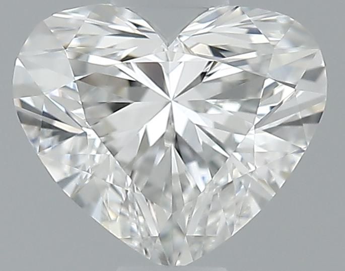 0.56ct Heart F VS1 Natural Diamond