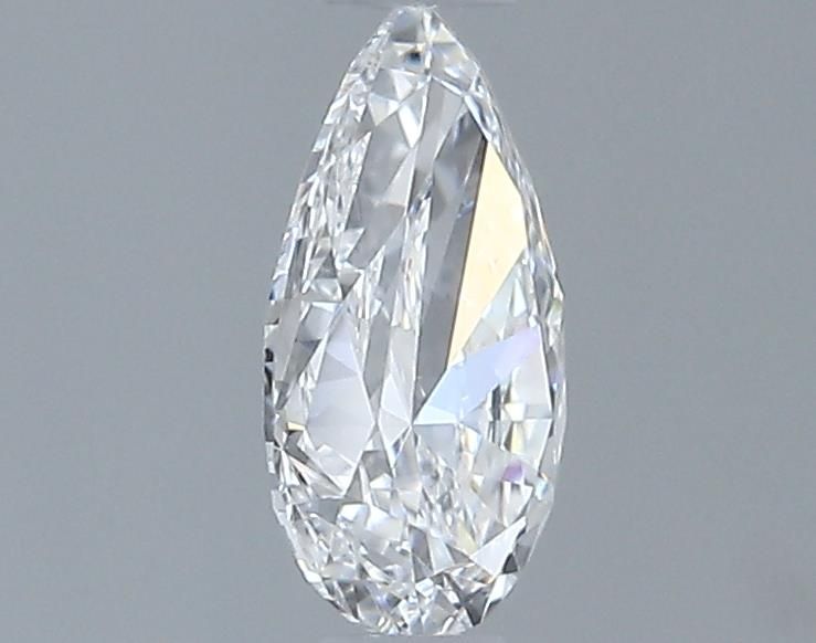 0.53ct Pear D IF Natural Diamond