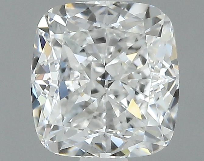 0.9ct Cushion F VVS2 Natural Diamond