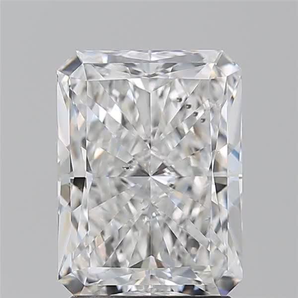 2.01ct Radiant E SI2 Natural Diamond