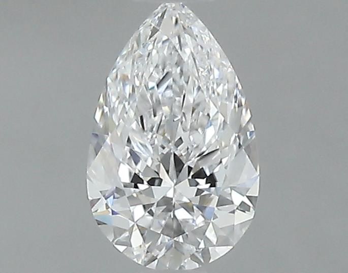 0.7ct Pear D VVS2 Natural Diamond