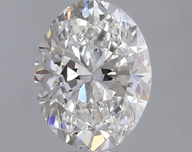 0.7ct Oval F SI1 Natural Diamond
