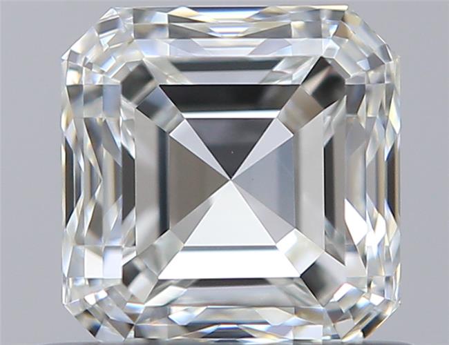 0.72ct Asscher H VVS2 Natural Diamond