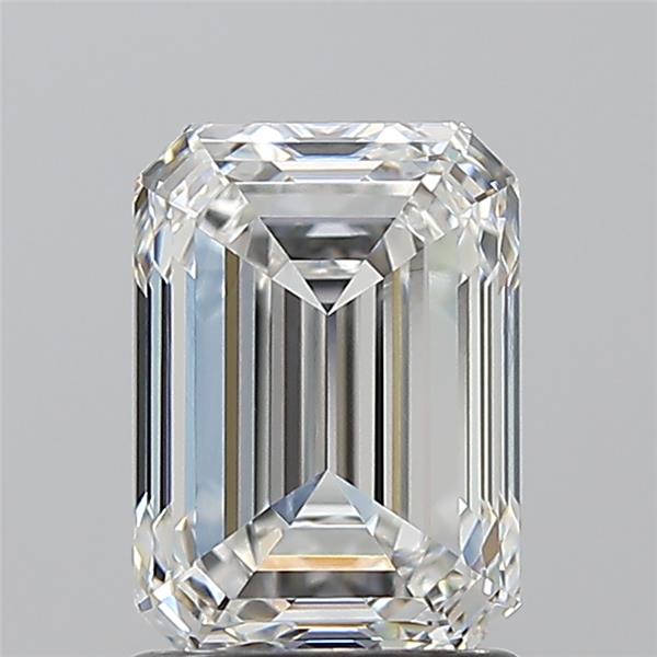 1.7ct Emerald F VS1 Natural Diamond