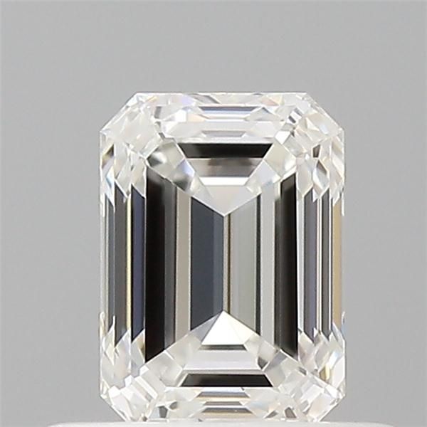 0.5ct Emerald F IF Natural Diamond