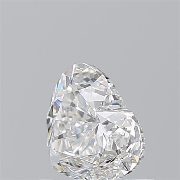 0.9ct Heart G SI1 Natural Diamond