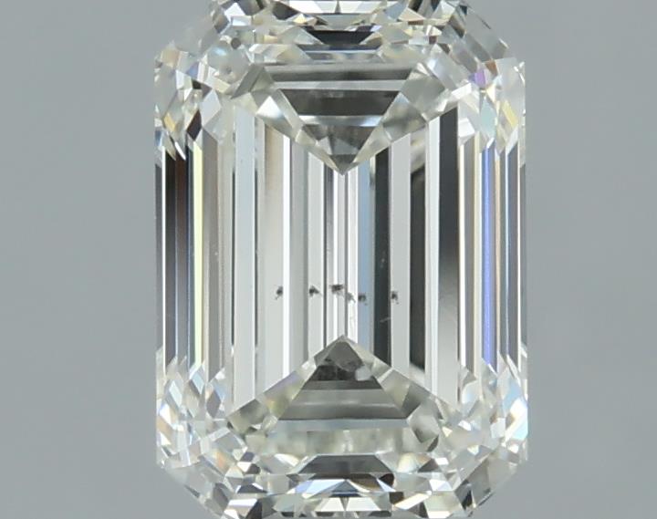 0.9ct Emerald J SI1 Natural Diamond