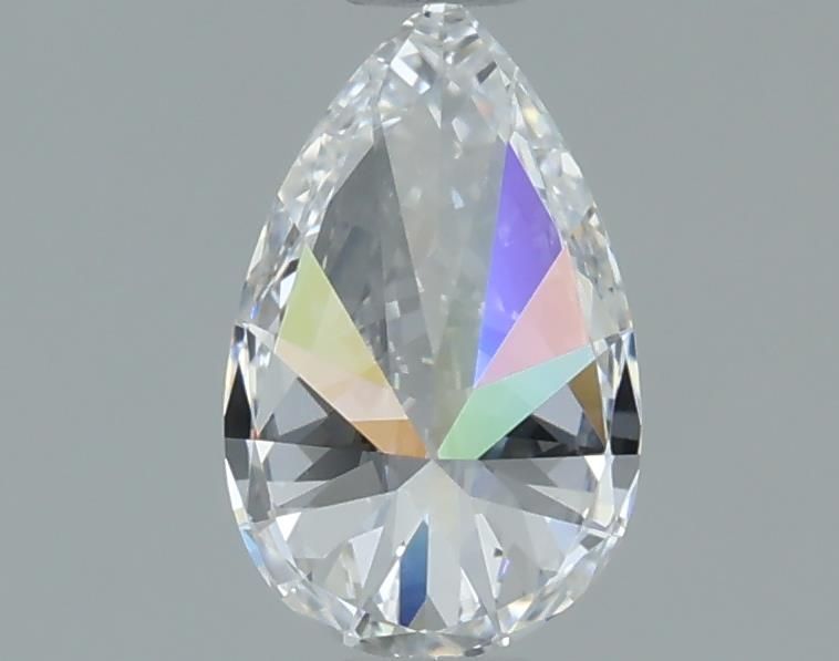 0.57ct Pear D IF Natural Diamond