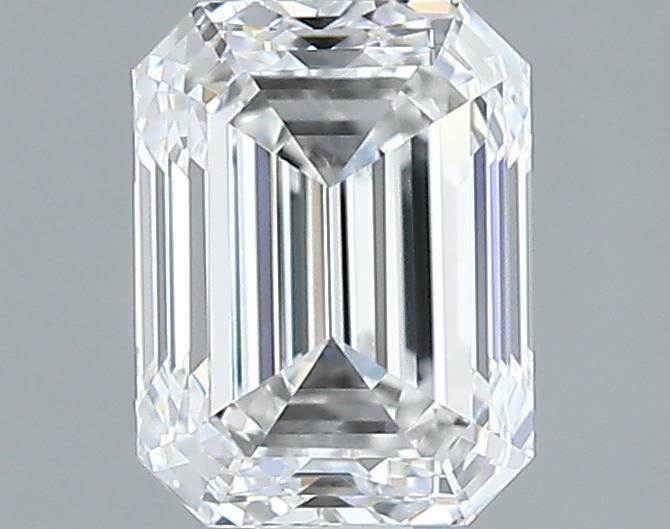 1.01ct Emerald F VS1 Natural Diamond