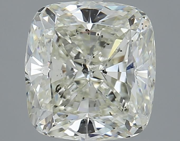 3.01ct Cushion K SI2 Natural Diamond