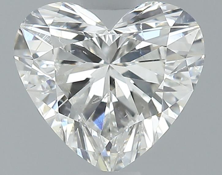 0.9ct Heart H SI2 Natural Diamond