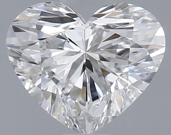 0.65ct Heart F VS2 Natural Diamond