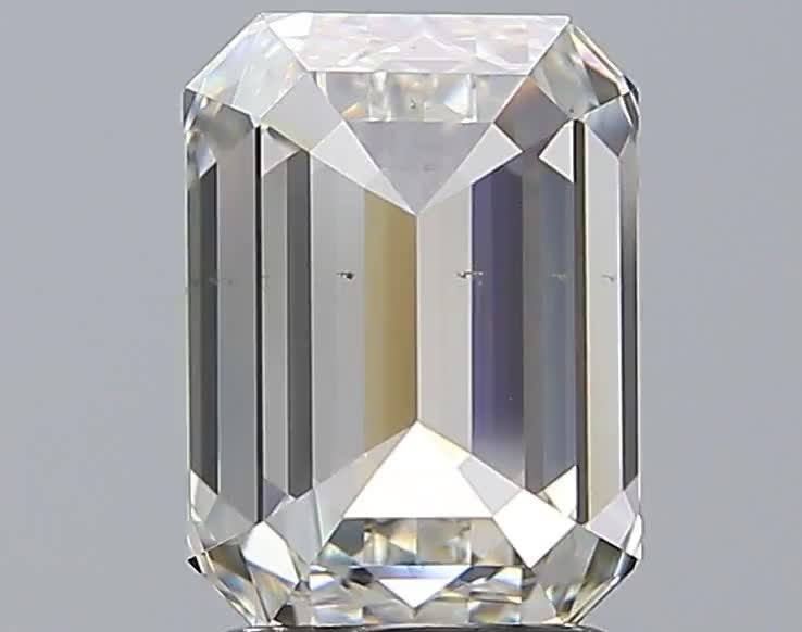 2.52ct Emerald J VS2 Natural Diamond