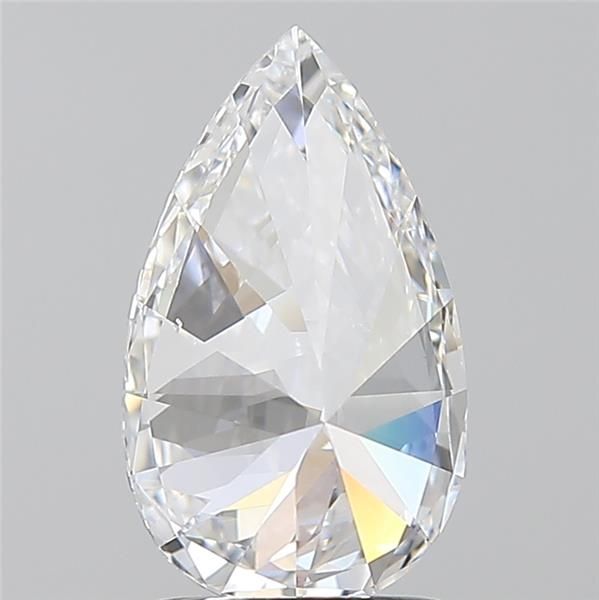1.7ct Pear D VS2 Natural Diamond
