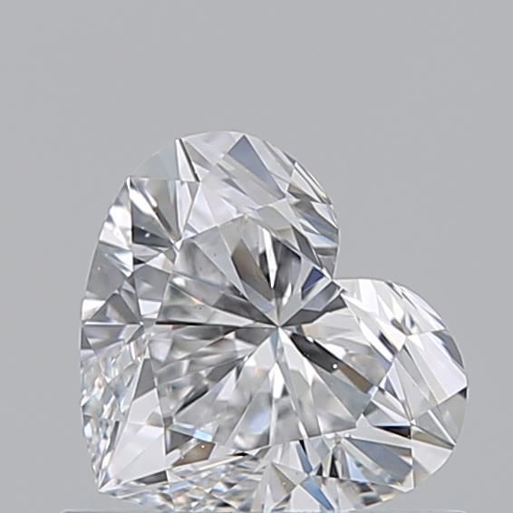 0.71ct Heart D VS2 Natural Diamond