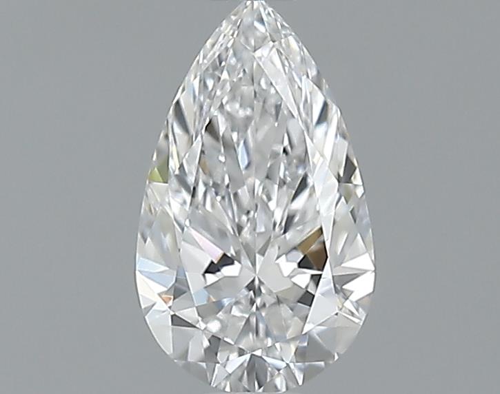 0.63ct Pear D VVS1 Natural Diamond