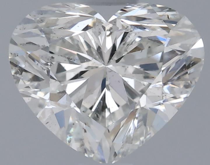 0.9ct Heart H SI2 Natural Diamond