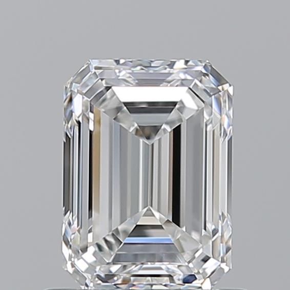 1.01ct Emerald F VVS1 Natural Diamond