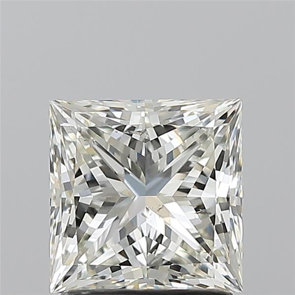 1.7ct Princess K SI2 Natural Diamond