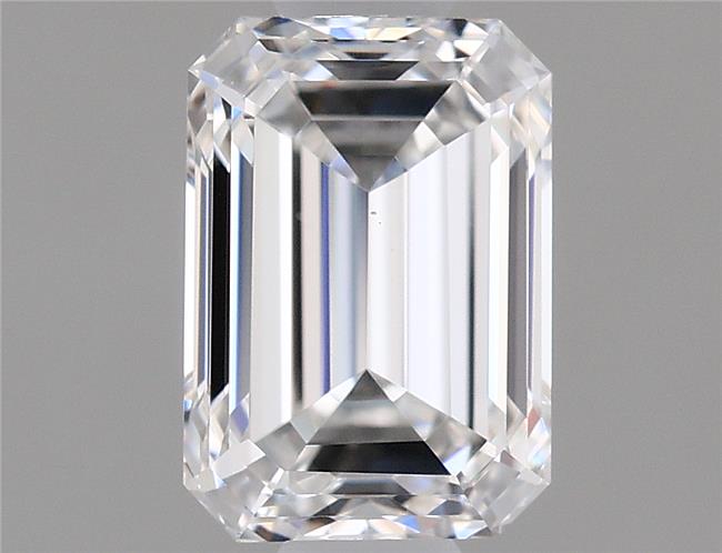 0.6ct Emerald F VS1 Natural Diamond