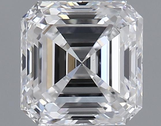 0.6ct Asscher D VVS2 Natural Diamond