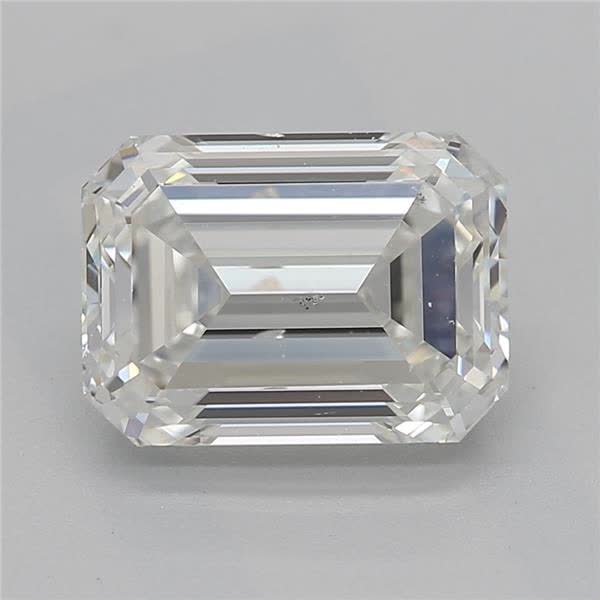 1.7ct Emerald I SI1 Natural Diamond