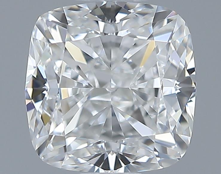 0.9ct Cushion F VVS2 Natural Diamond