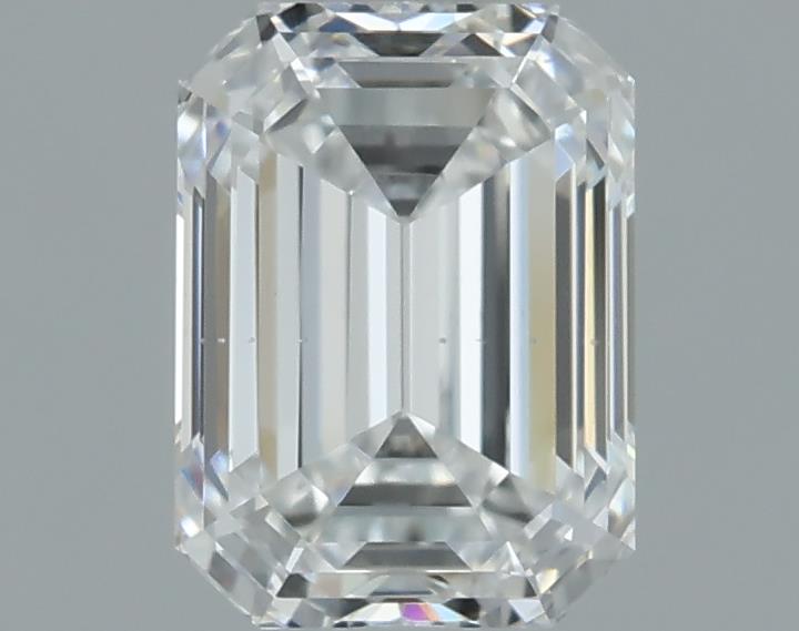 0.81ct Emerald E SI1 Natural Diamond