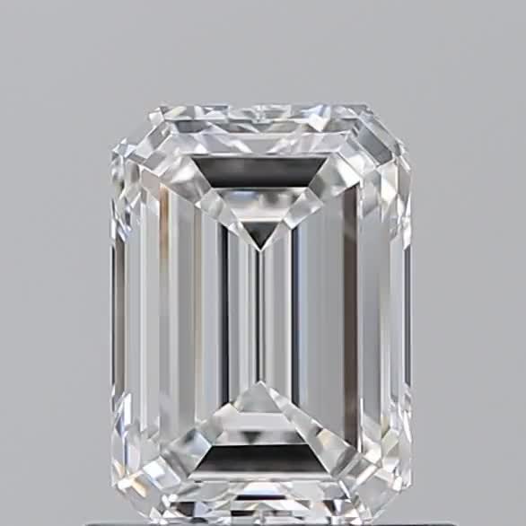 1.01ct Emerald F VVS1 Natural Diamond