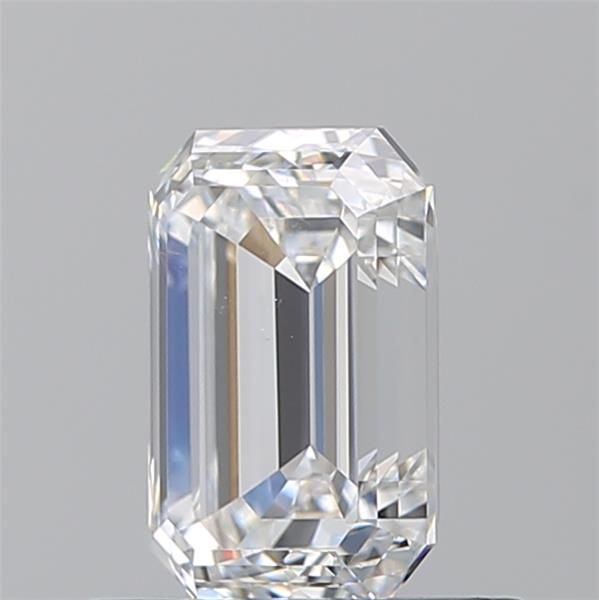 0.9ct Emerald E SI1 Natural Diamond