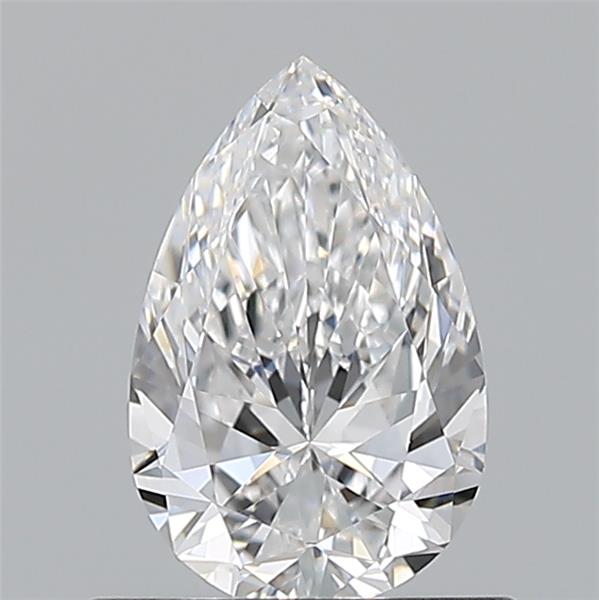 0.7ct Pear D VVS2 Natural Diamond